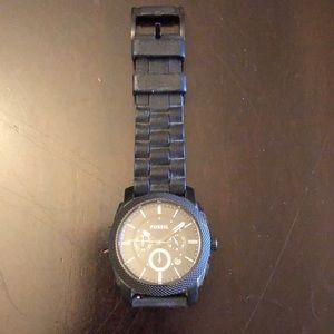Black Fossil Men’s Watch